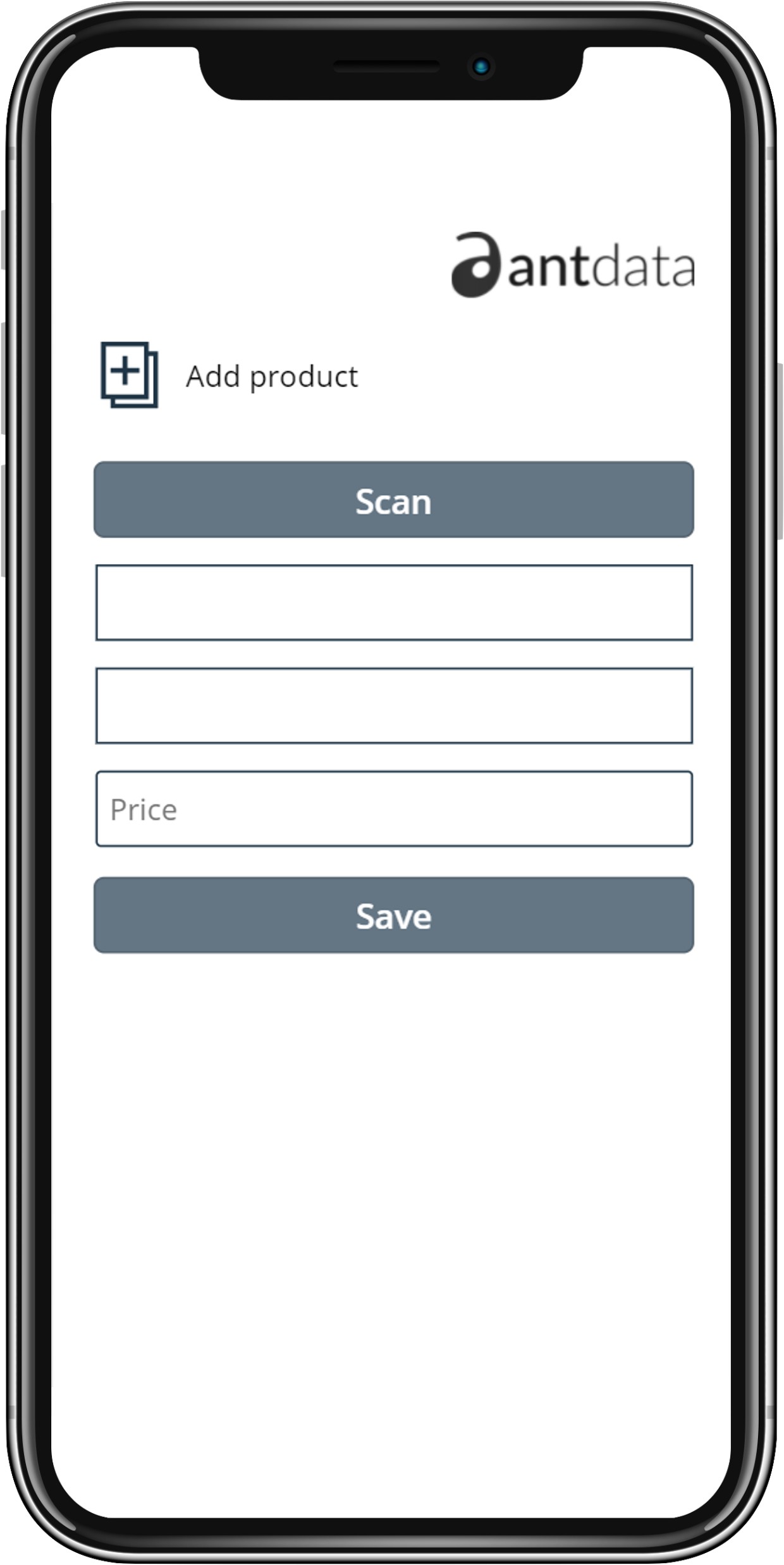 Antdata - Price collecting app