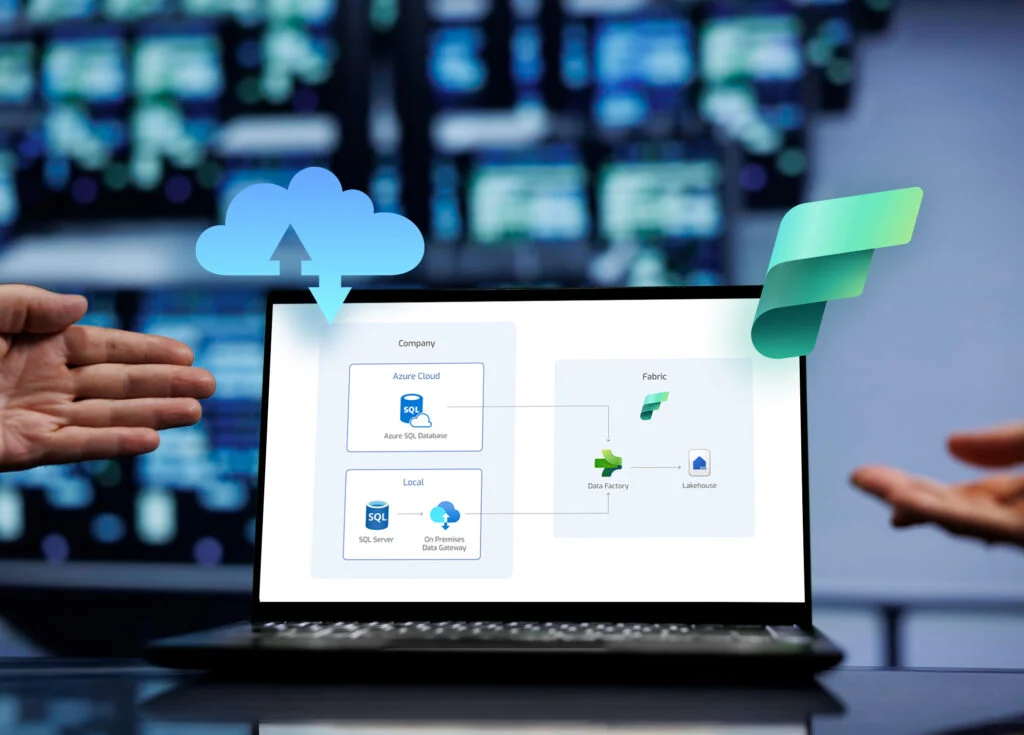 Microsoft Fabric w hybrydowym środowisku danych – połączenie chmury z danymi lokalnymi