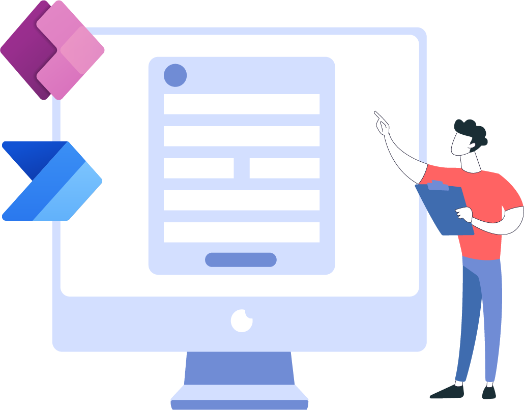 Formularz biznesowy zintegrowany z Power Apps i Power Automate