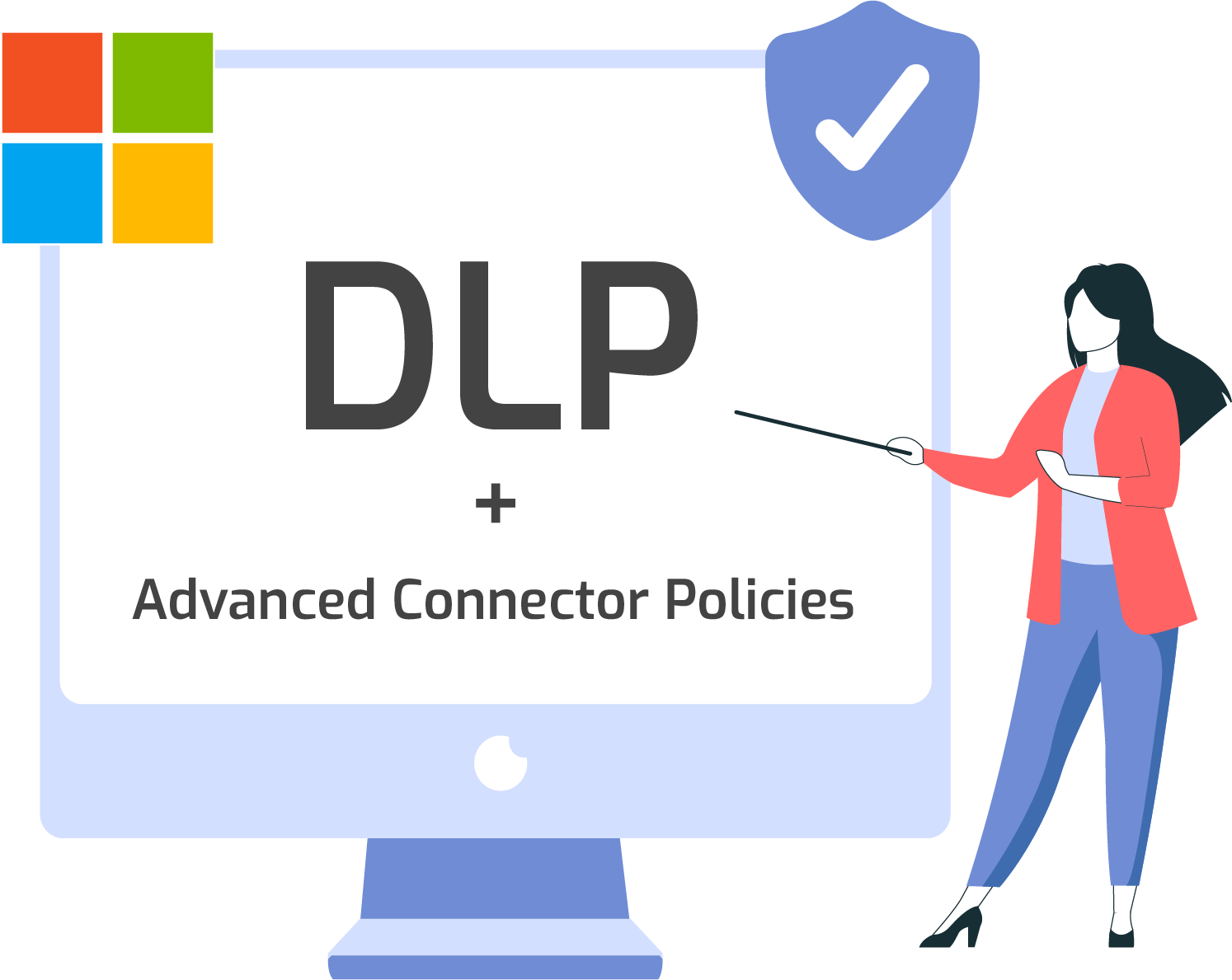 DLP and Security Groups for controlling data access and data flows in Power Platform